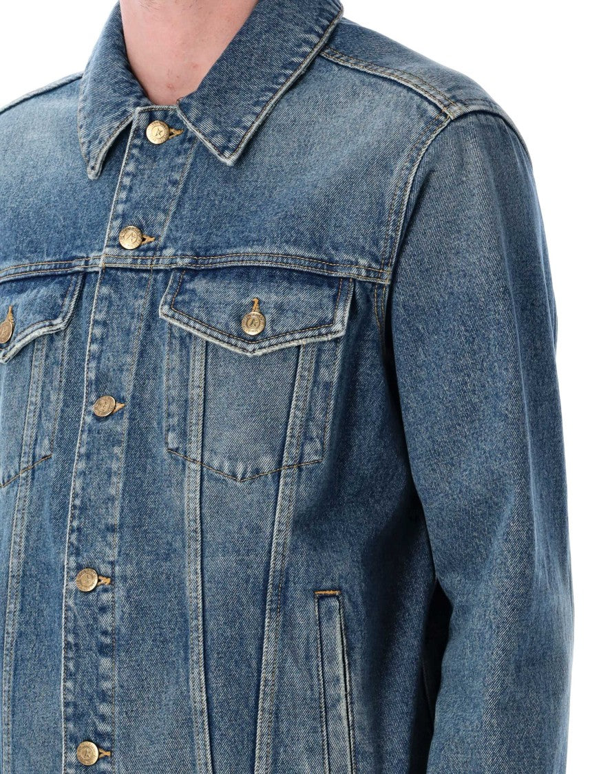 Golden Goose Medium Blue Wash Denim Jacket