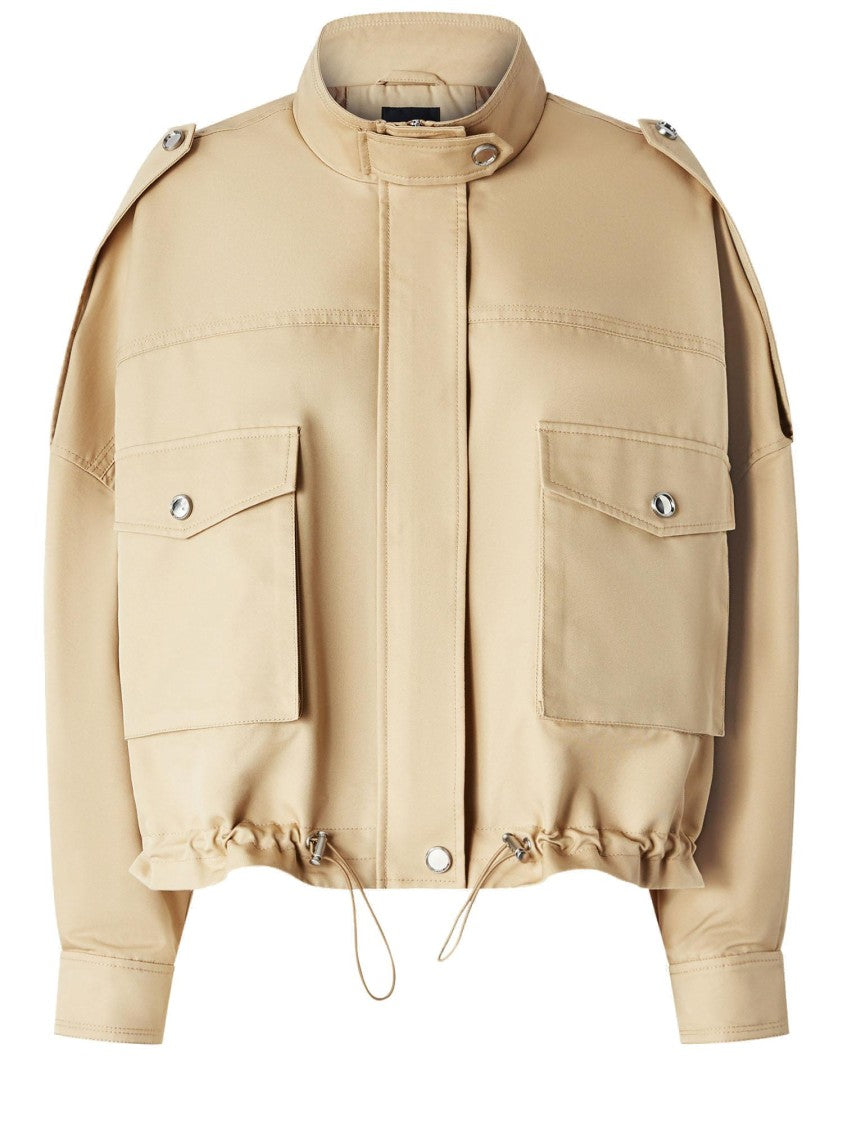 Pinko Cotton Blend Waterproof Jacket