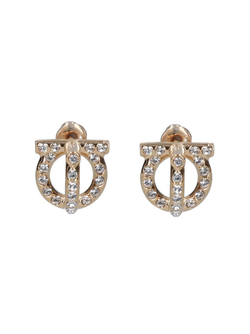 Ferragamo Hooks' Earrings – Gold