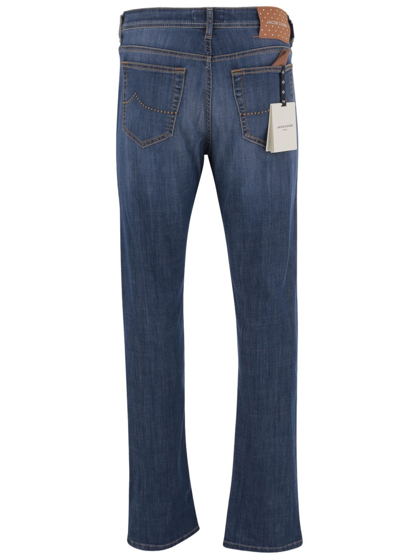Jacob Cohen Dark Washed Denim Jeans