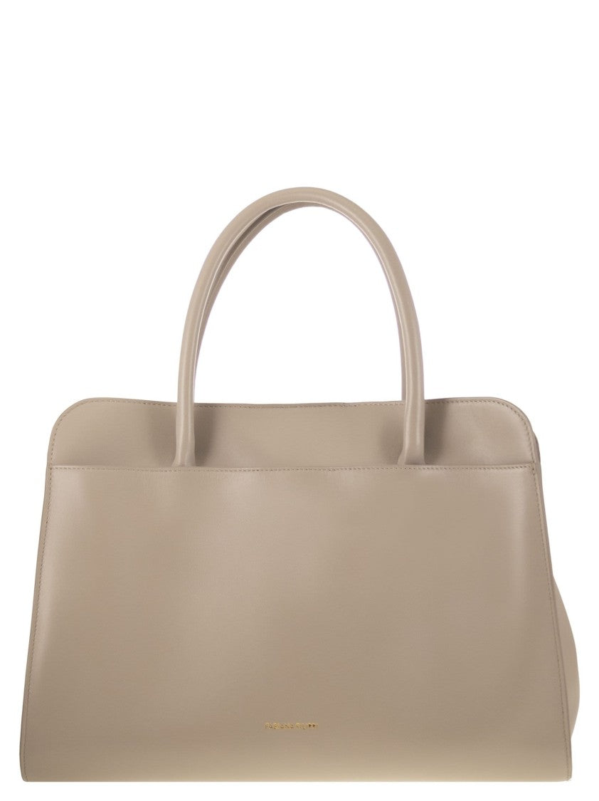 Fabiana Filippi Large Handbag With Metal Accessory