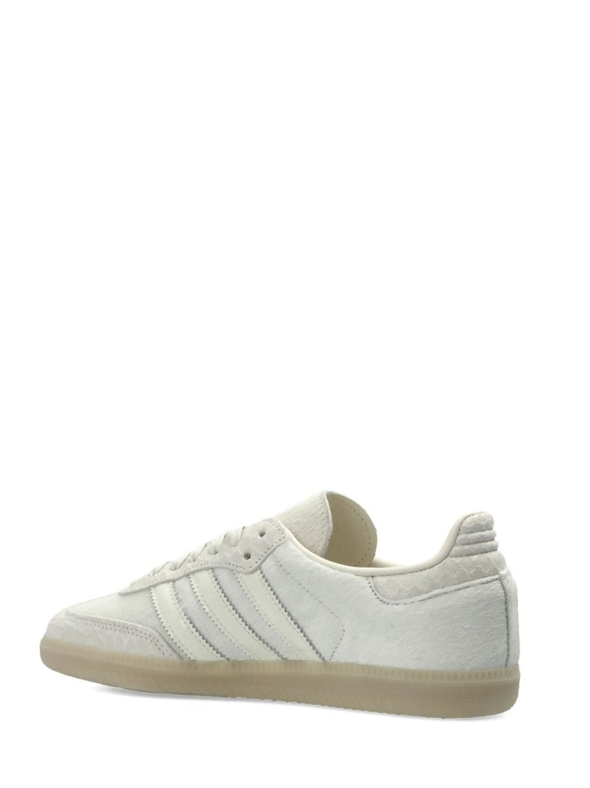 Adidas White Samba Og Leather Sneakers