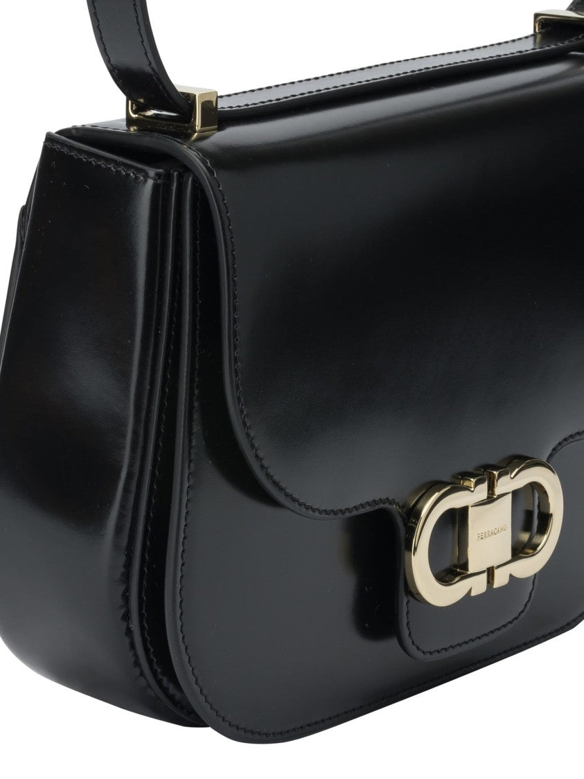 Ferragamo Compact Leather Crossbody Bag