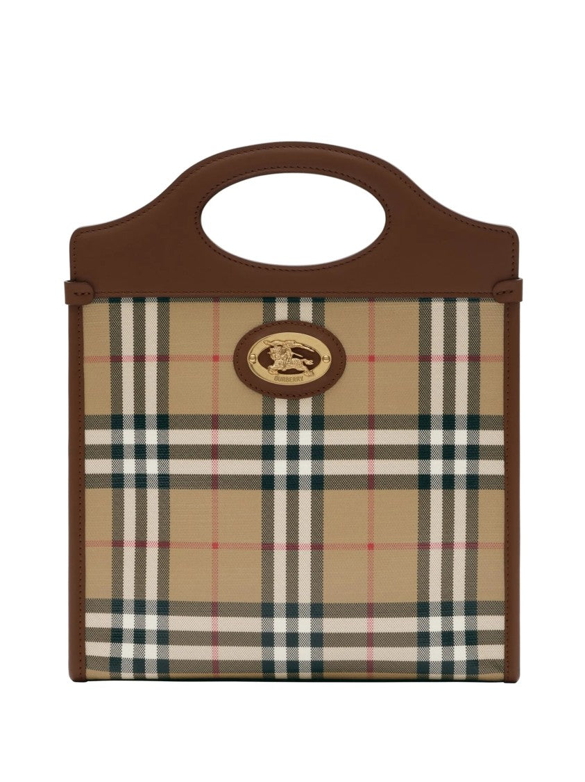 Burberry Pocket Mini Check Handbag
