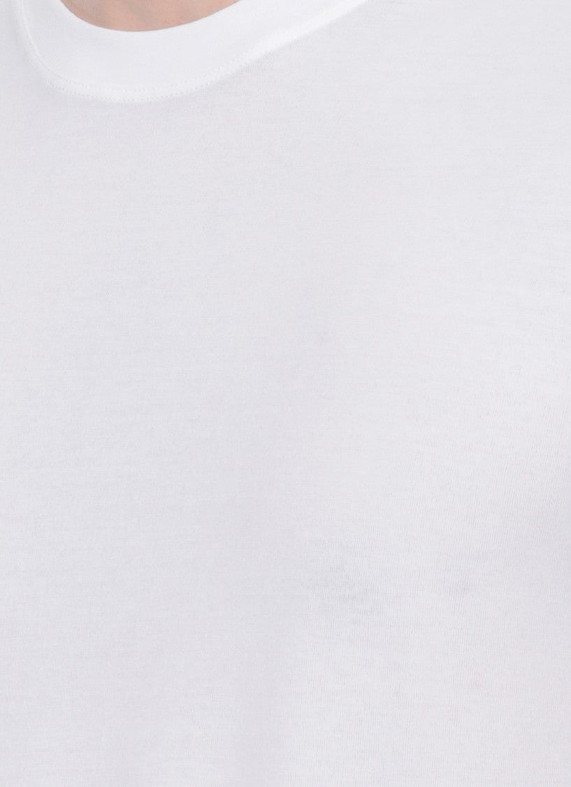 Zanone White Crewneck Cotton T-Shirt
