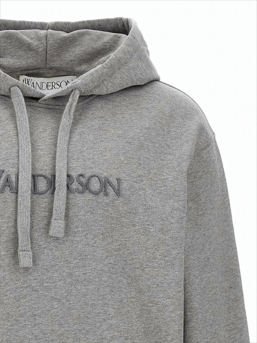 J. W. Anderson Classic Pullover Hoodie With Embroidered Detail