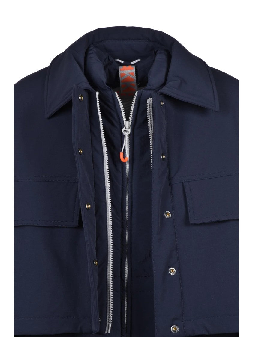Dekker Multicolor Padded Polyamide-Blend Coat