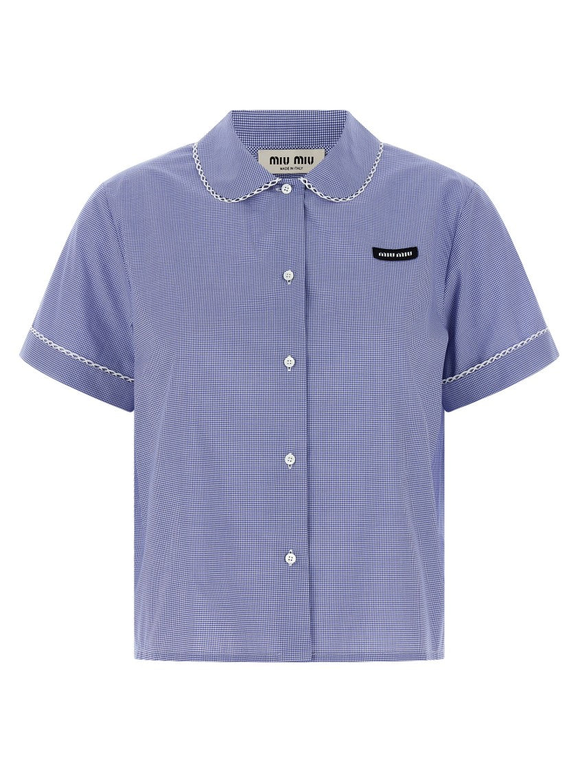 Miu Miu Micro Vichy Shirt