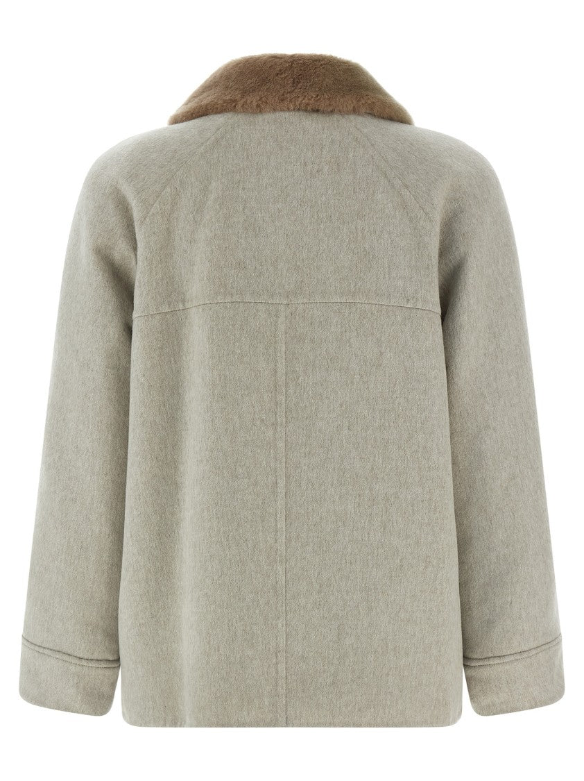 Brunello Cucinelli Sheepskin Insert Jacket