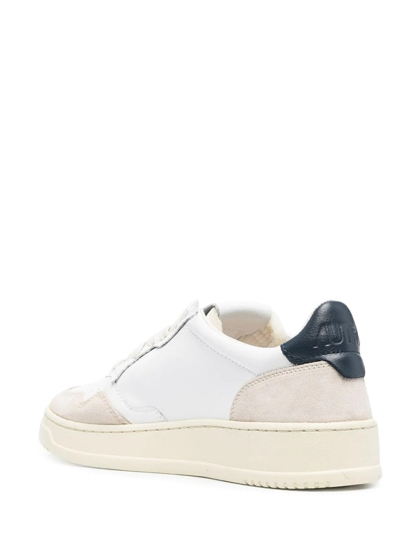 Autry White Low-Top Sneakers