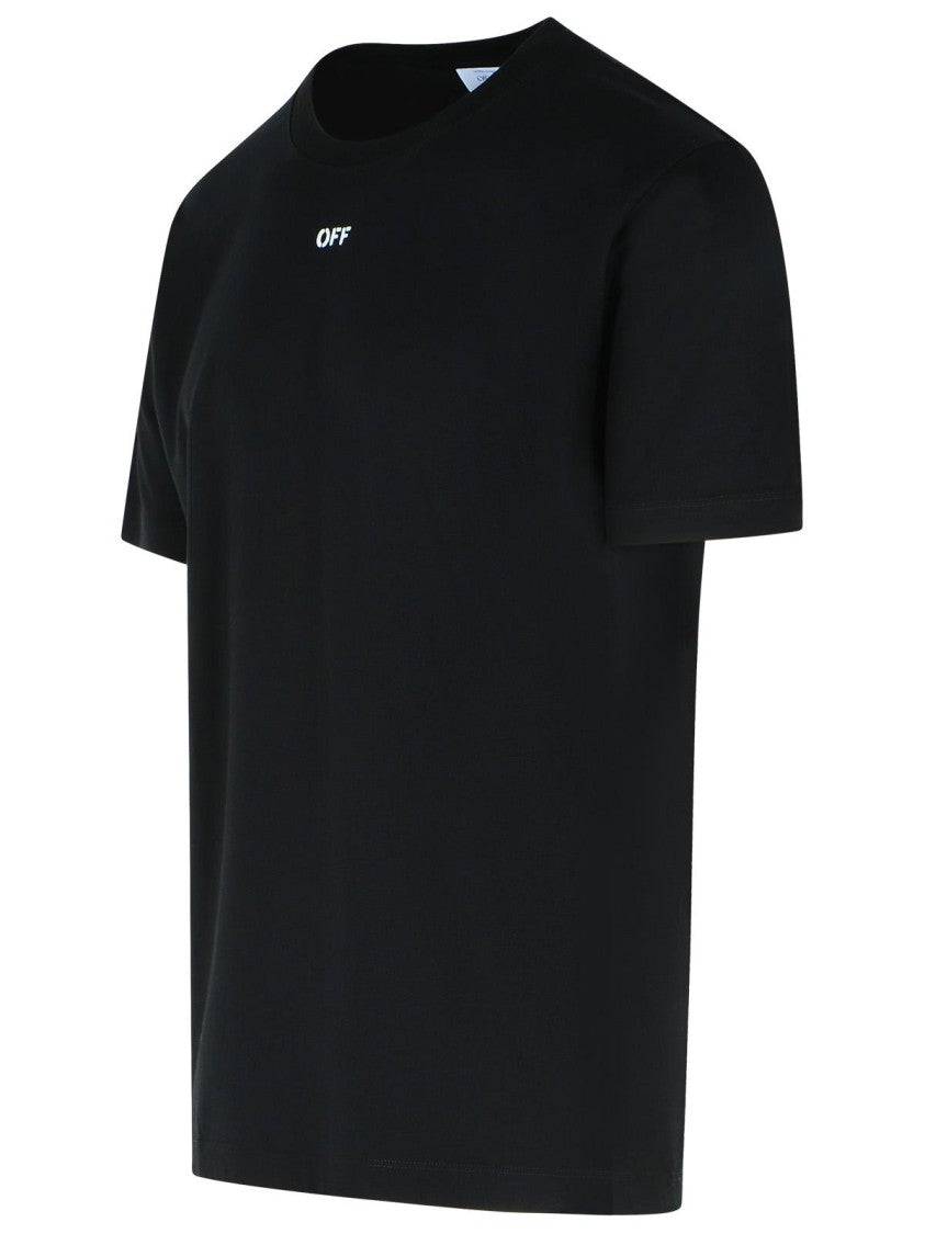 Off-White 'Brush Arrow' Black Cotton T-Shirt
