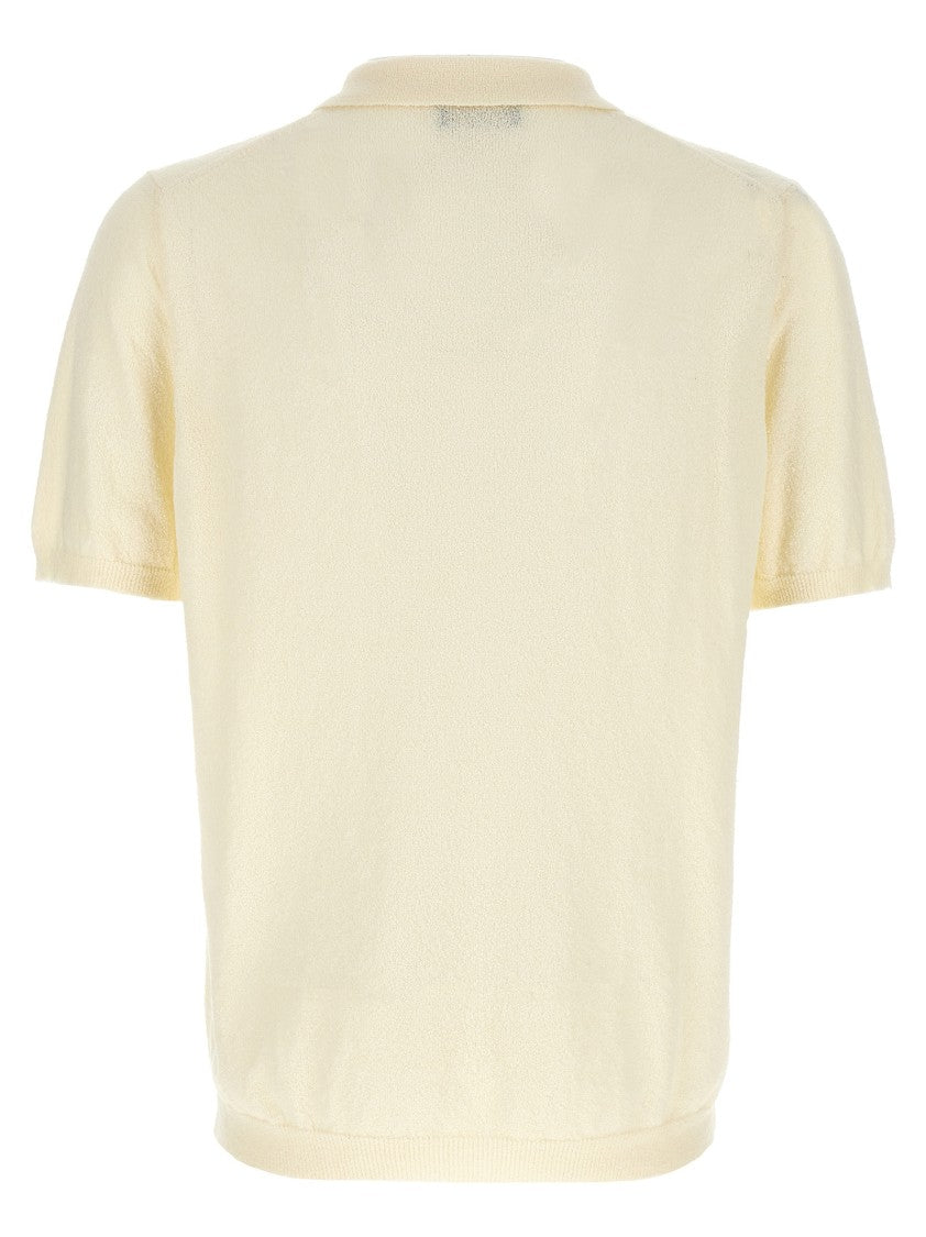 Roberto Collina Spongy Cotton Polo Shirt