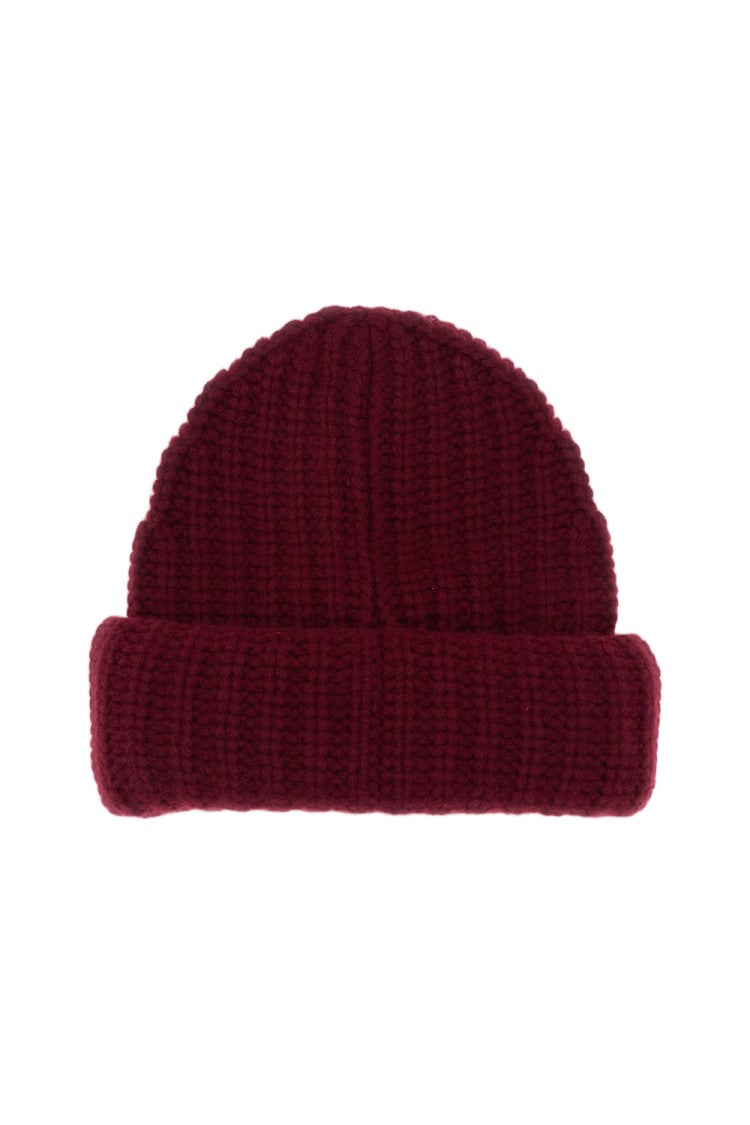Lisa Yang Red Cashmere Beatris Beanie