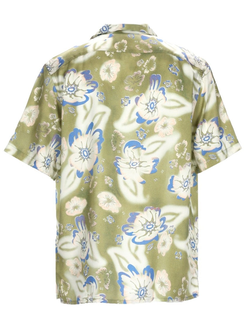 Ps Paul Smith Casual Fit Floral Camp Collar Shirt