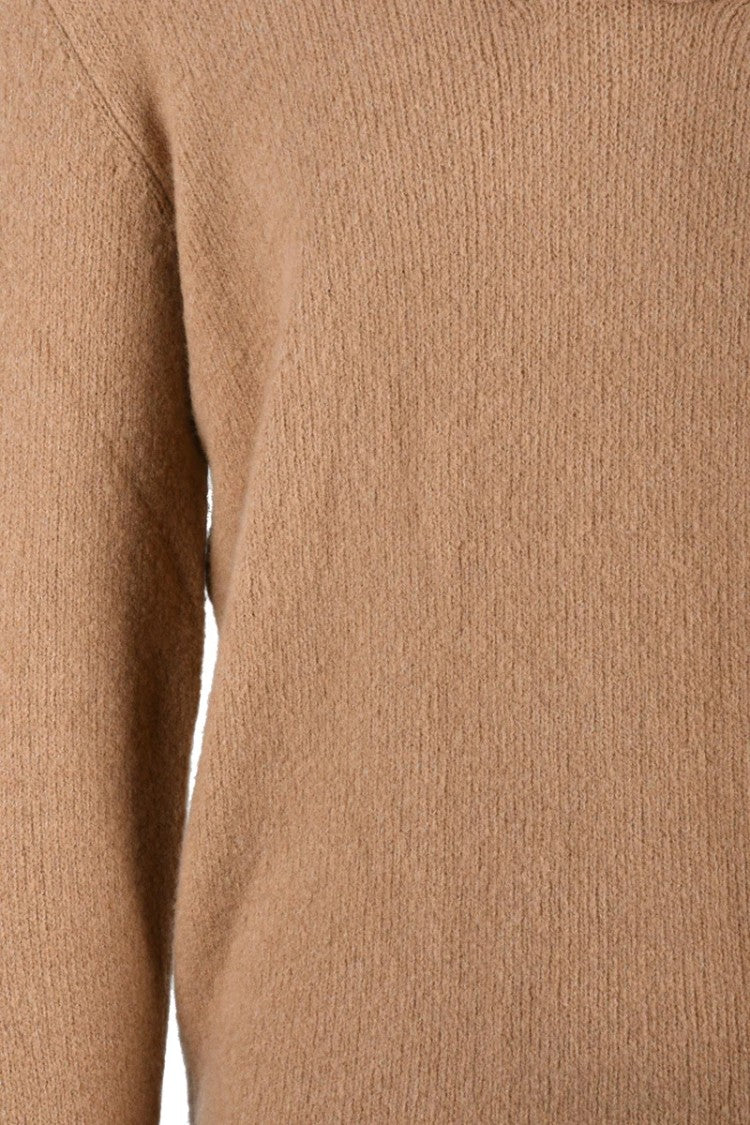 Manipur Beige Wool Cashmere Polyamide Elastane Men's Sweater
