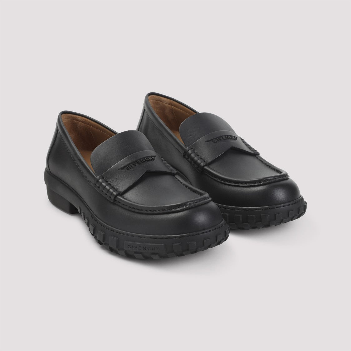 Givenchy Smooth Calf Leather Loafers
