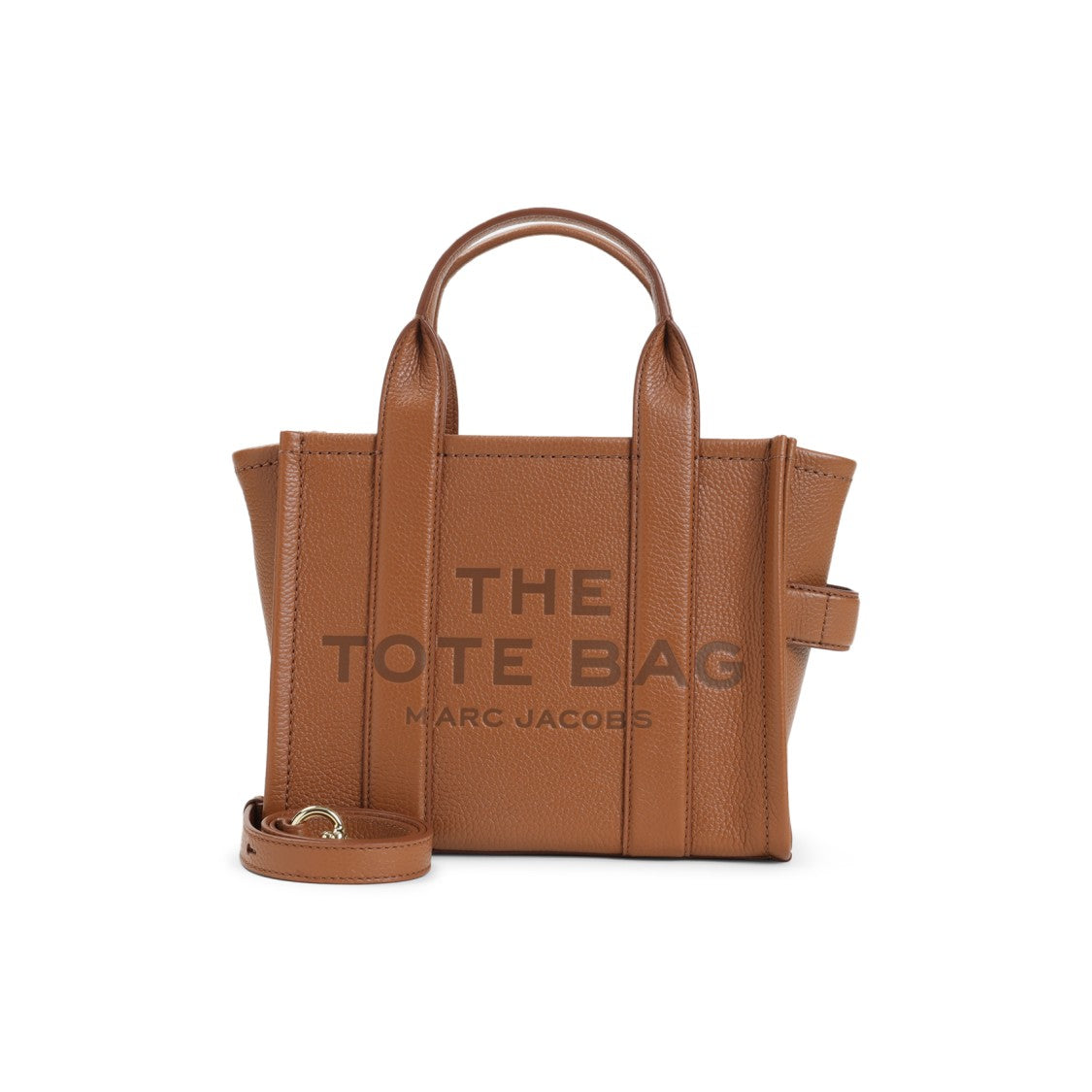 Marc Jacobs The Leather Mini Tote Argan Oil Bag