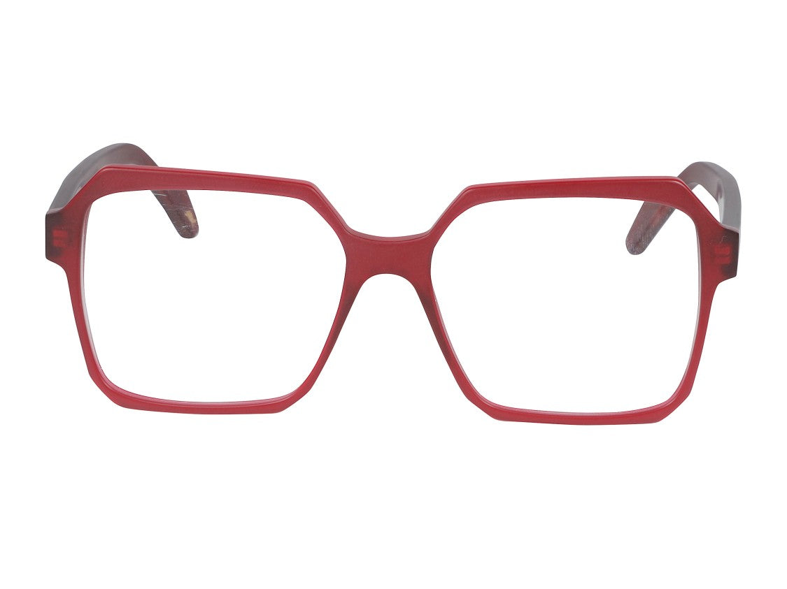 Kador Kiara Angular Oversized Square Eyeglasses
