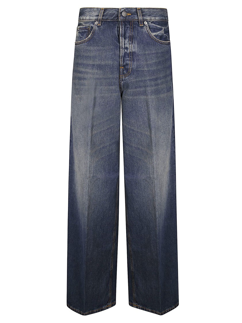 Haikure Wide Fit Five-Pocket Jeans
