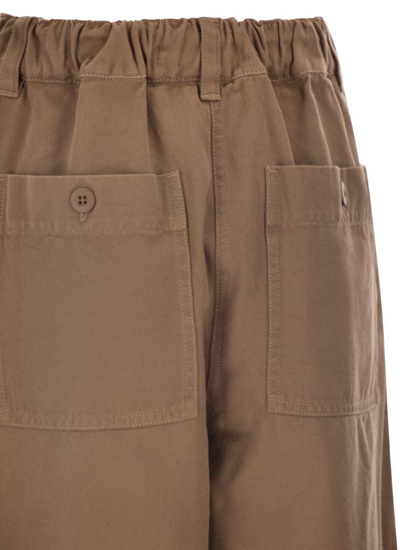 Max Mara Wkdariete - Cotton Drill Trousers