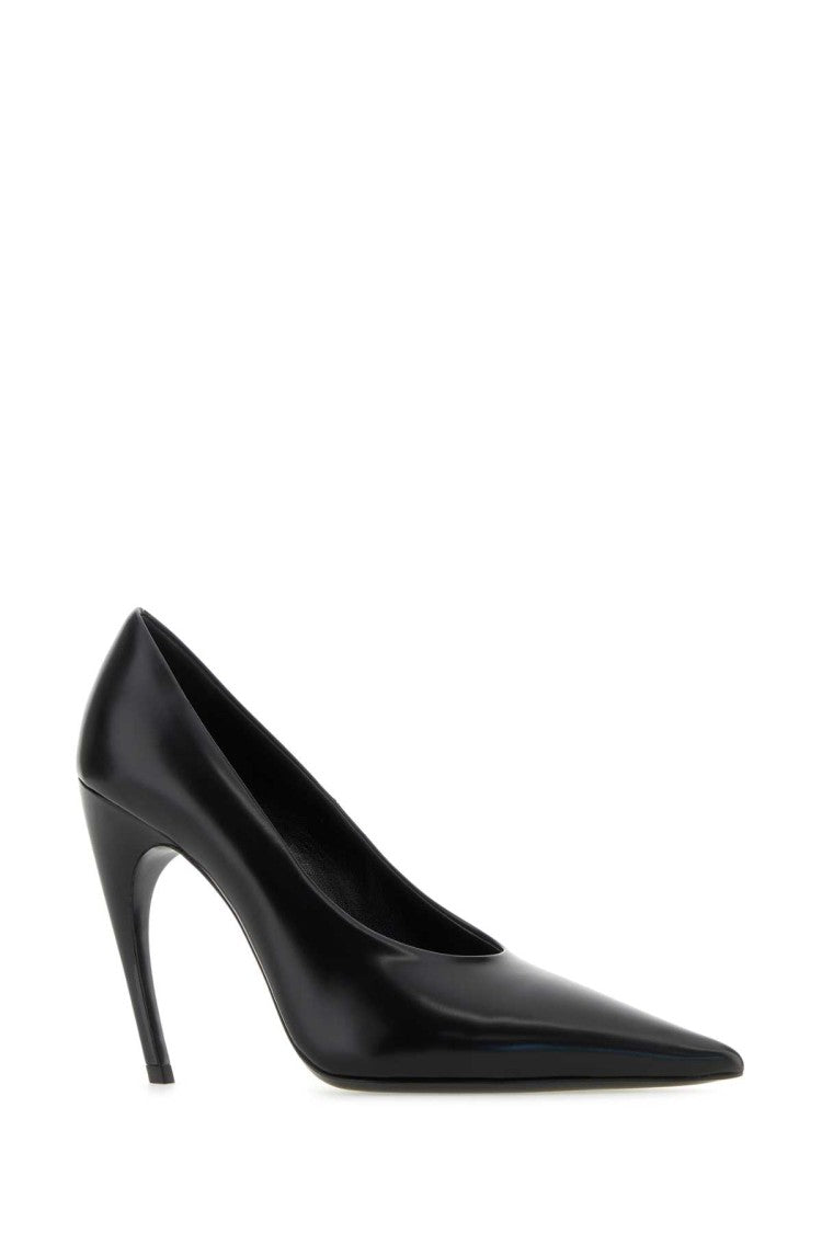 Nensi Dojaka Black Leather Pumps