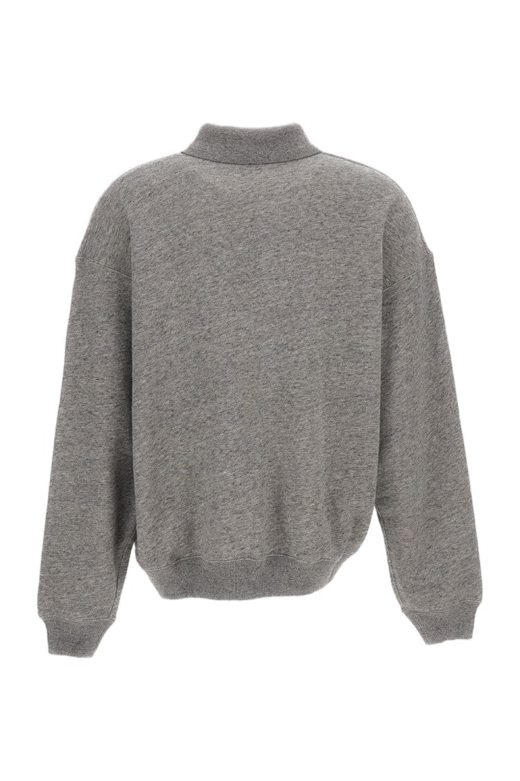 Polo Ralph Lauren Relaxed-Fit Sweatshirt With Classic Polo Collar And Embroidered Logo