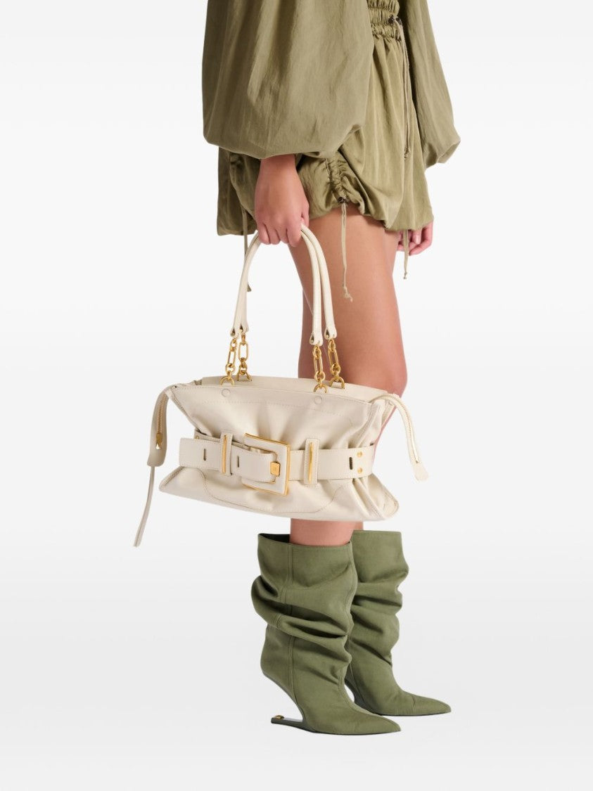 Balmain Top Handle Belt Detail Bag