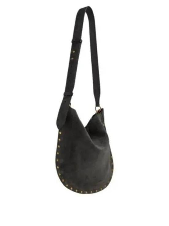 Isabel Marant Crescent-Shaped Calfskin Shoulder Bag With Adjustable Strap