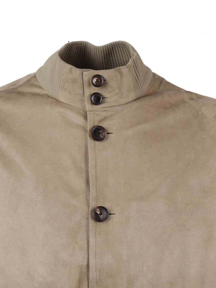 Rrd Nabucco Val Suede Textured Casual Jacket