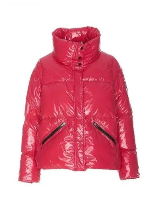 Herno Cropped Down Jacket With High Collar