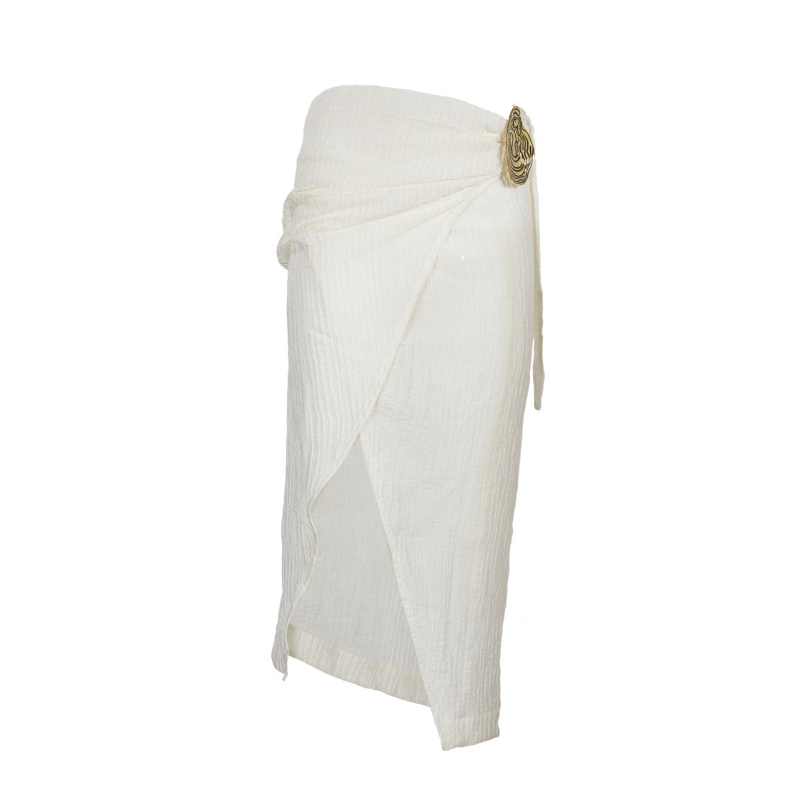 Hamoulet Textured White Pareo