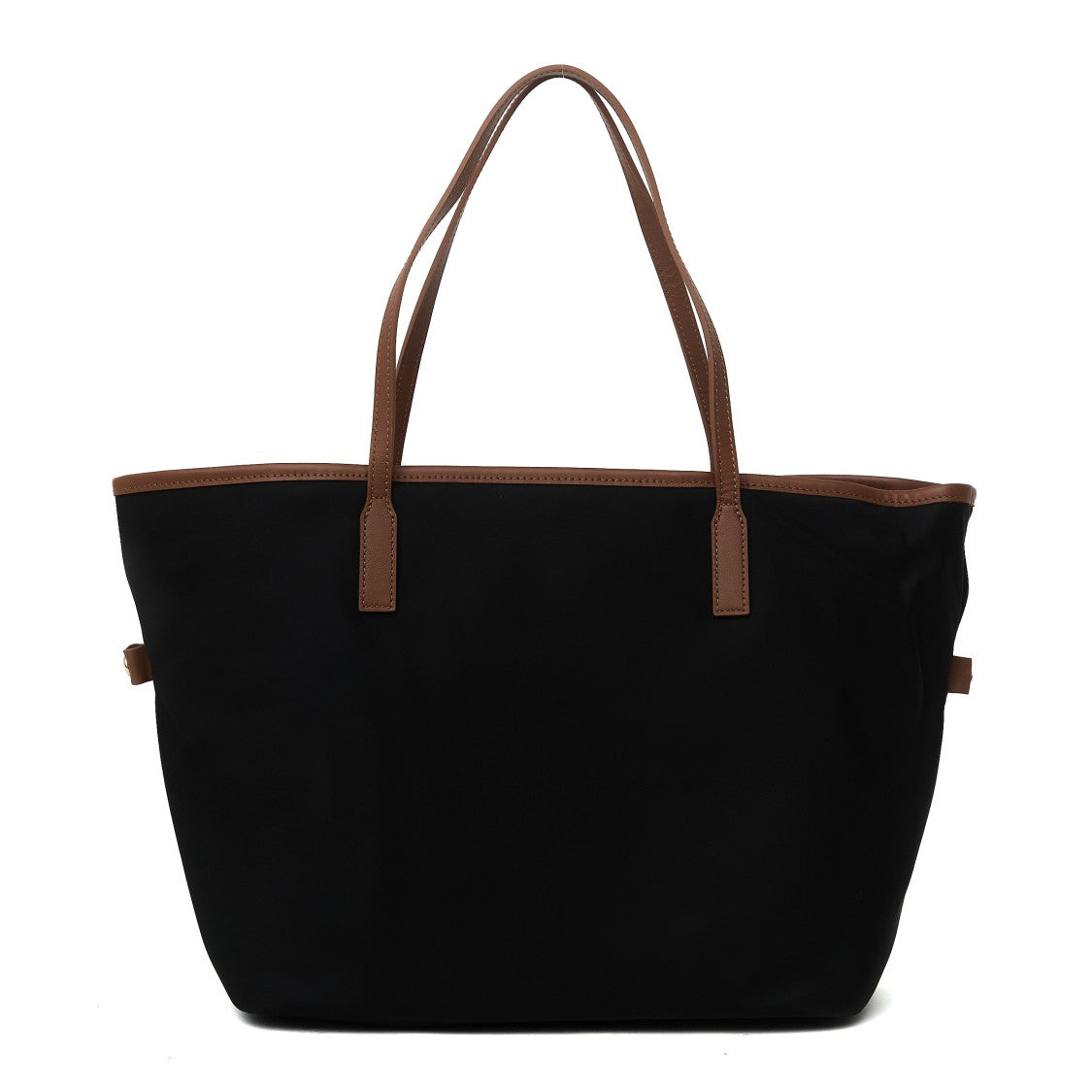 Mc2 Saint Barth Black City Bag Soft-Structured Nylon Tote Bag