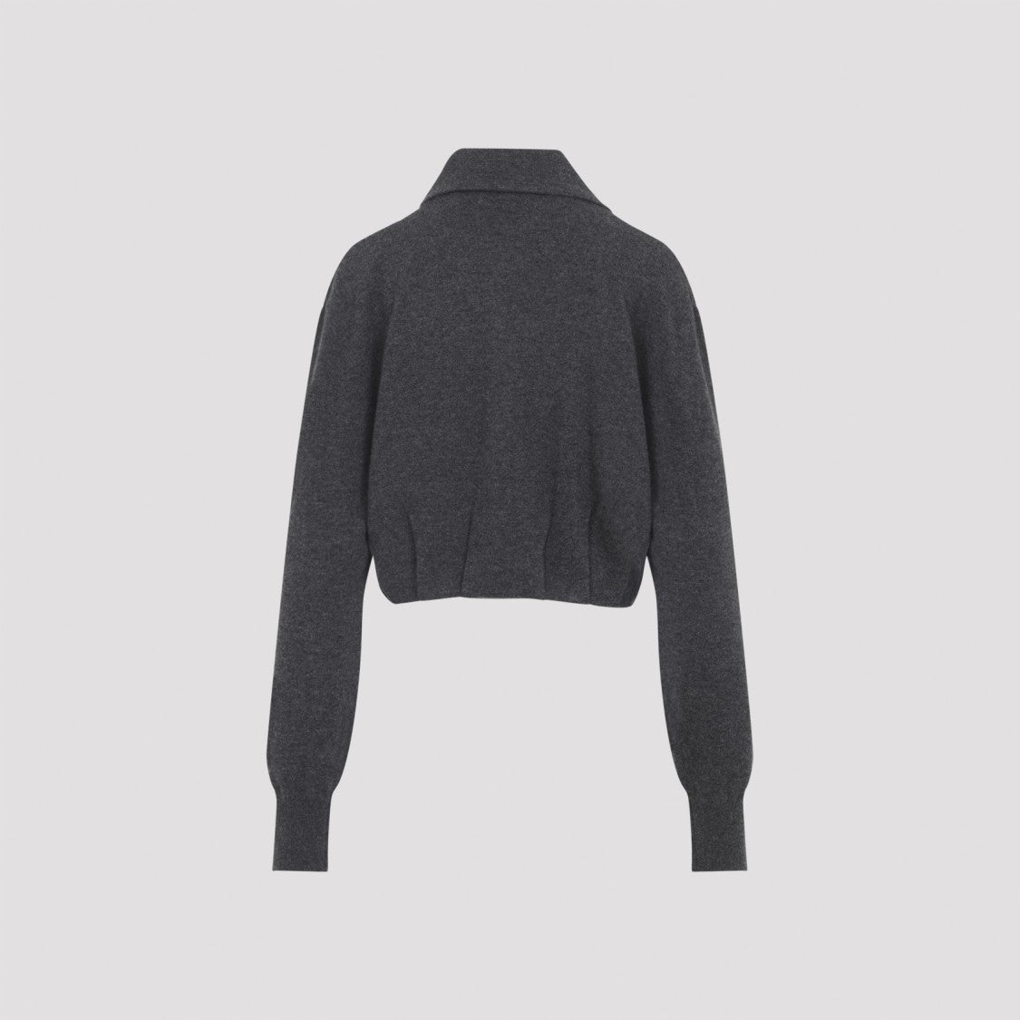 Dries Van Noten Dark Grey Cashmere Tigre Cardigan