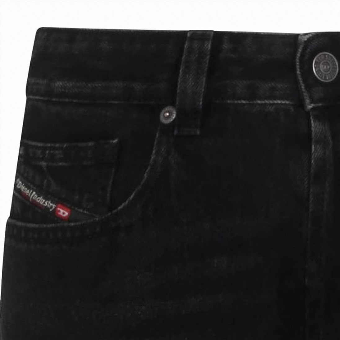 Diesel Straight-Leg Denim Pants With Classic Five-Pocket Design