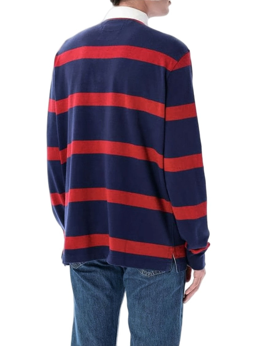 Polo Ralph Lauren Rugby-Style Long-Sleeve Shirt With Striped Design