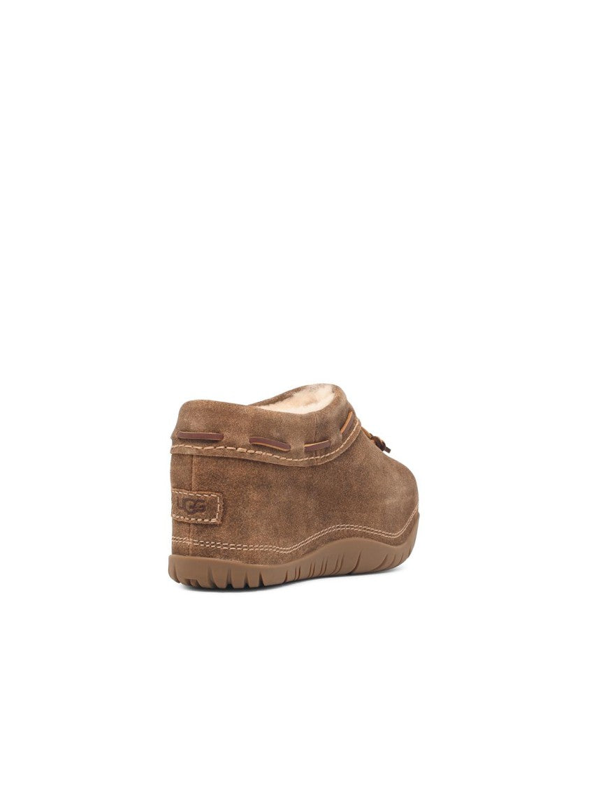 Ugg Chestnut Clog Bucked Suede Slippers