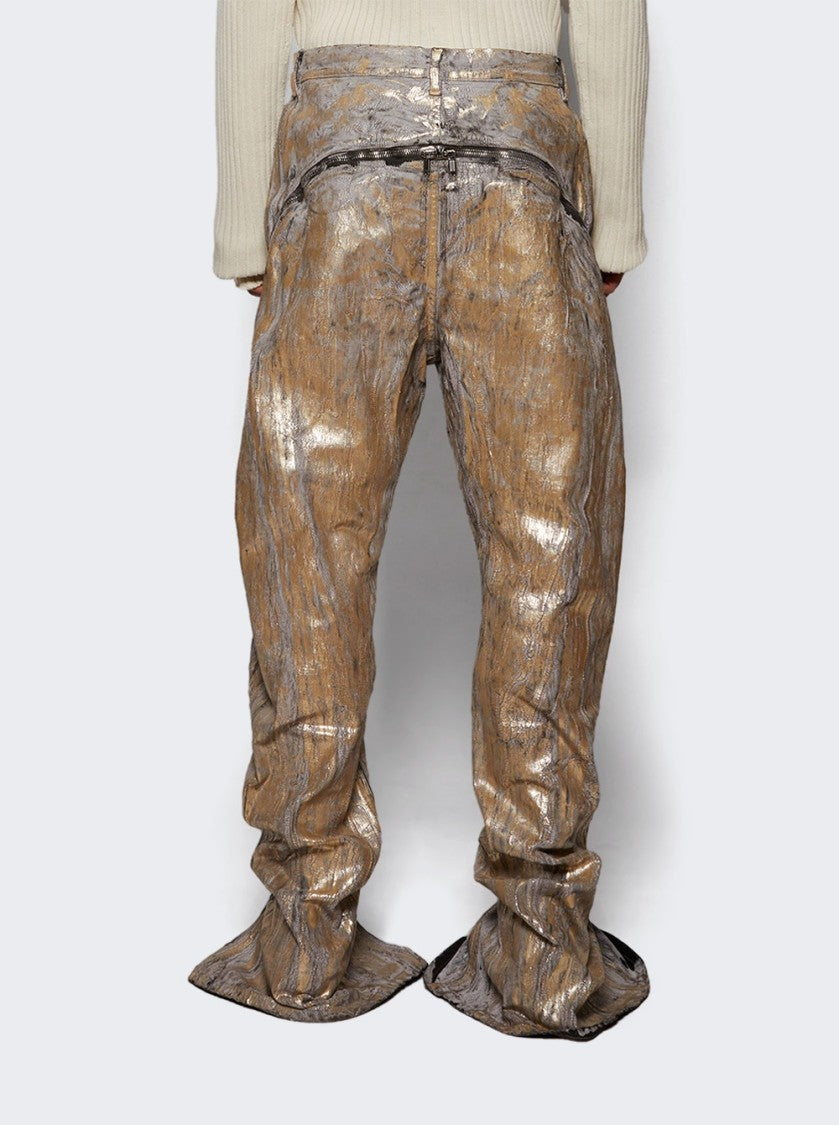 Rick Owens Bolan Banana Pants Gold