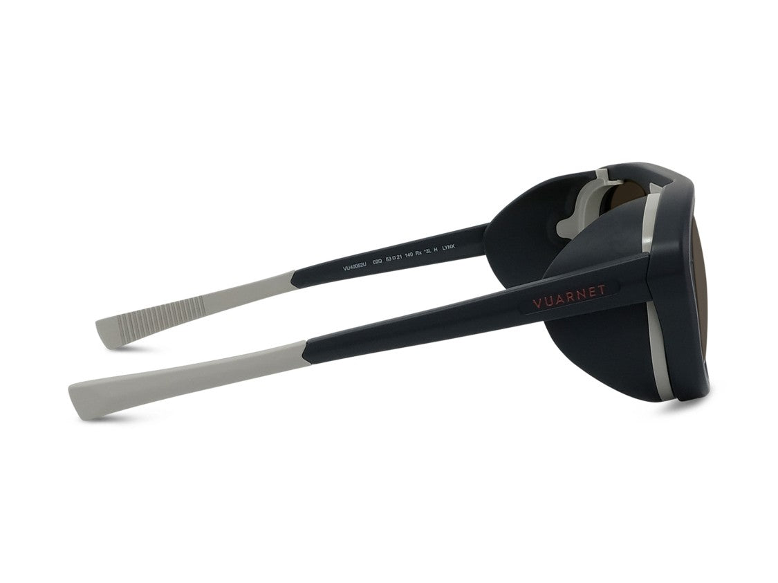 Vuarnet Vu40052u Black Oversized Aviator Sunglasses
