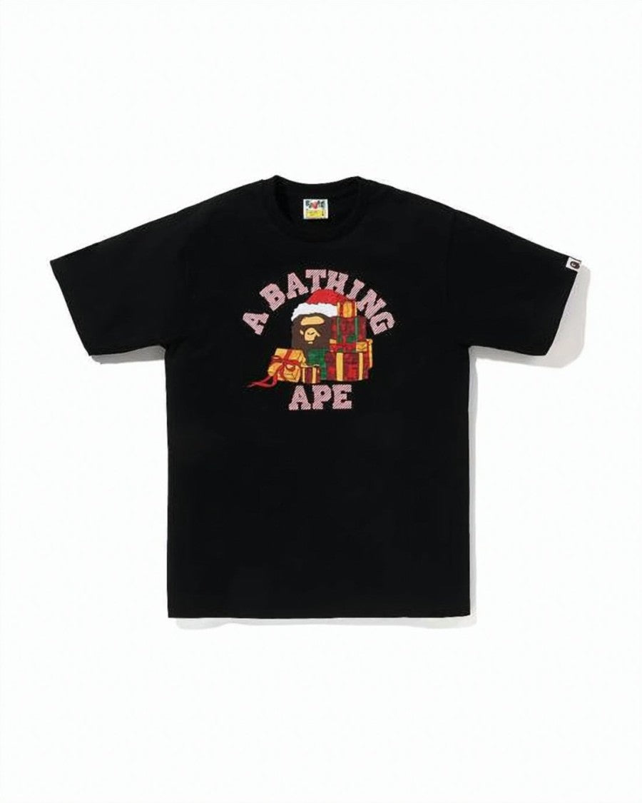 Bape Short-Sleeved Black Printed T-Shirt