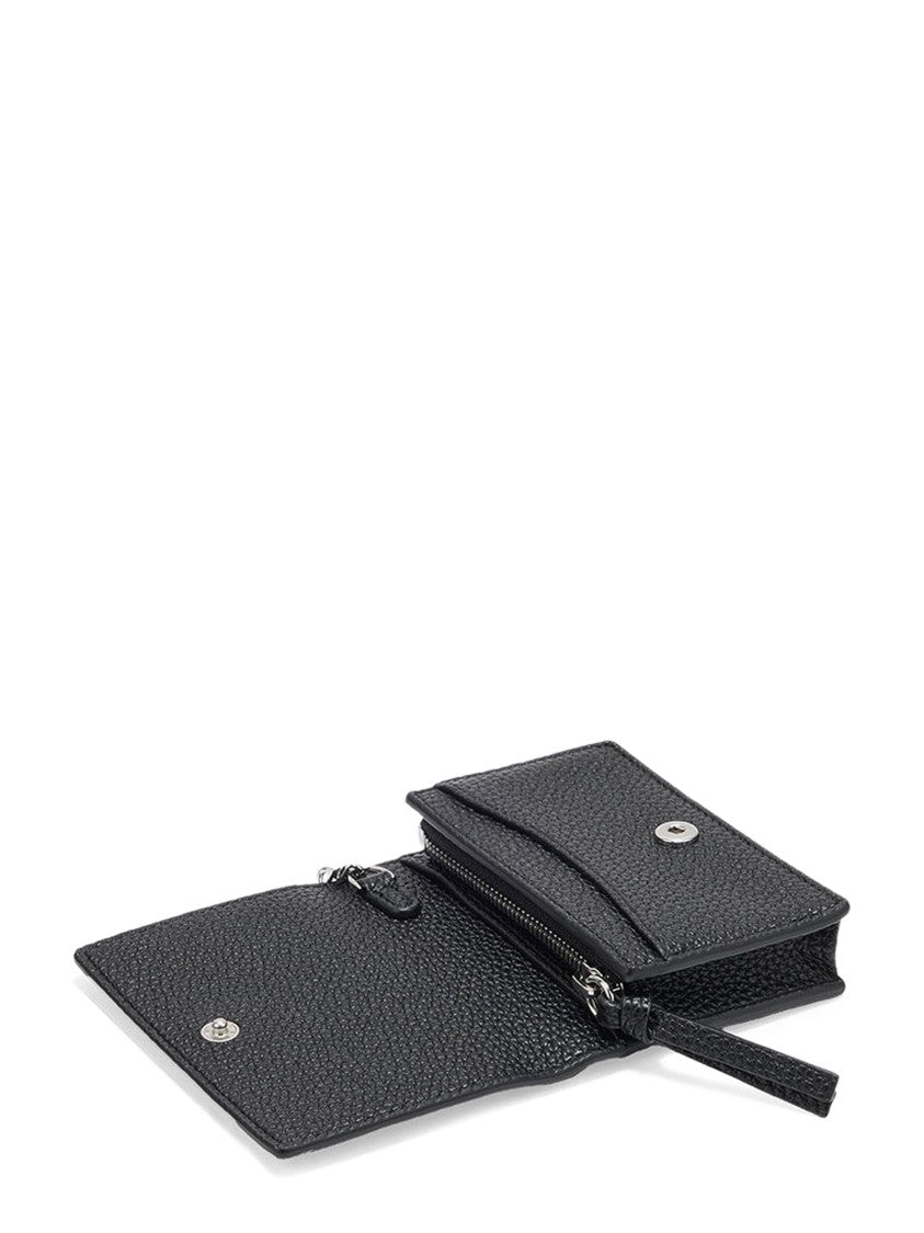 Ganni Textured Pebbled Finish Wallet