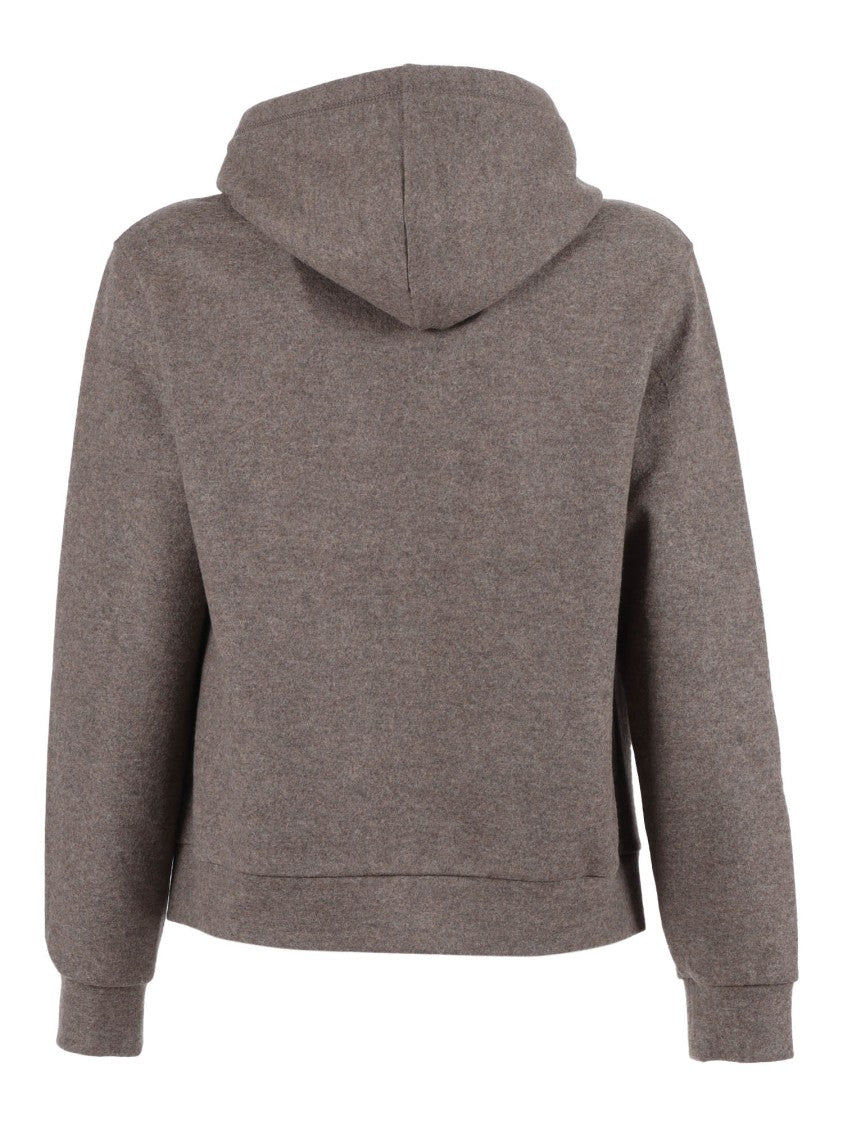 Circolo 1901 Full Zip Hoodie Wool