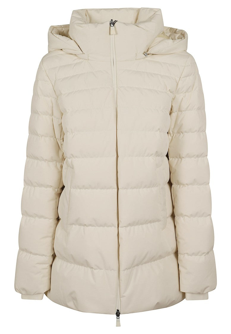 Herno A-Shape Down Jacket With Integrated Hood And High Collar