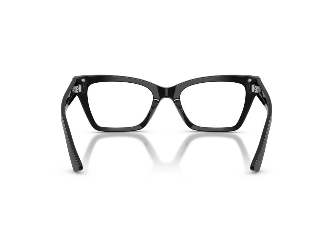 Giorgio Armani 0Ar7285hu Glossy Acetate Oversized Square Eyeglasses