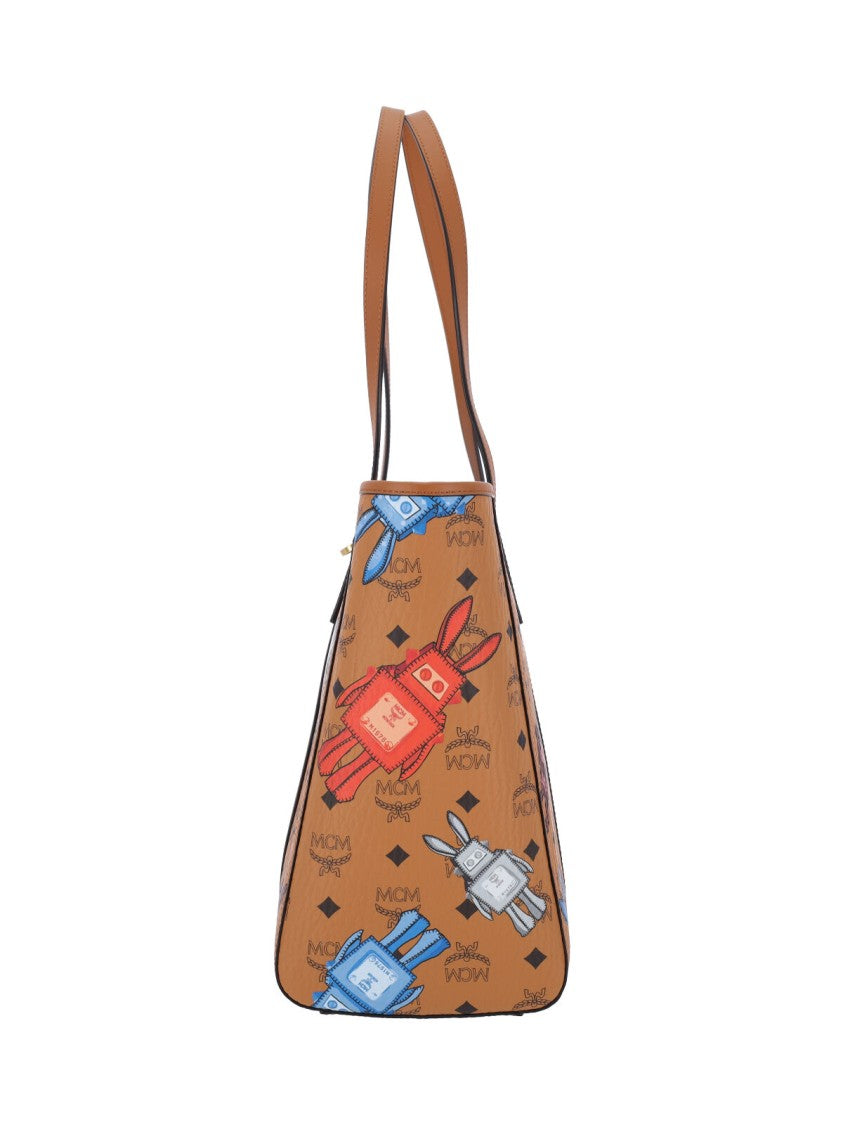 Mcm "Toni" Tote Bag – Brown