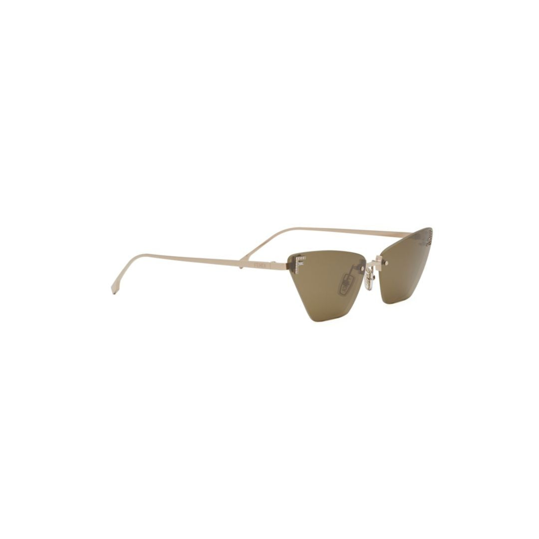Fendi Fe4160us Rimless Sunglasses