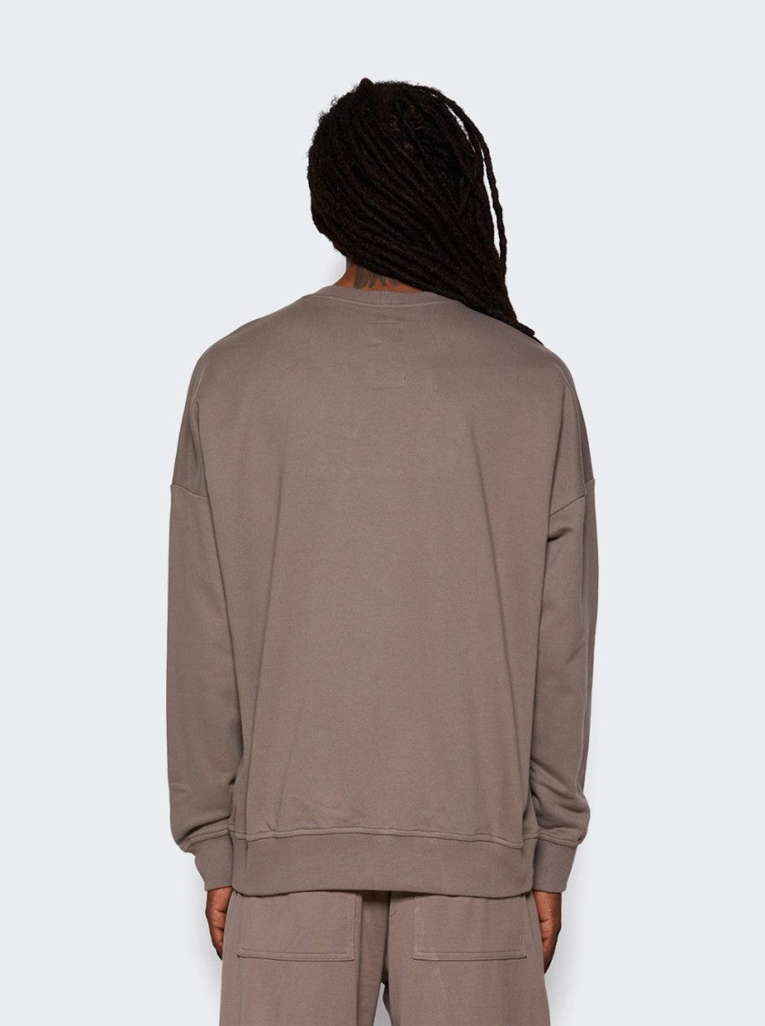 Rick Owens Relaxed-Fit Cotton Pullover Sweatshirt With Logo Detail