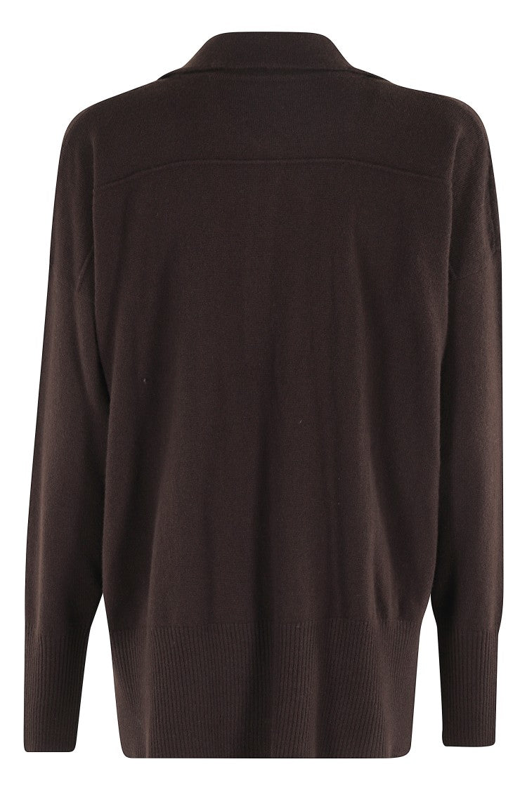 Roberto Collina Oversized Polo Shirt With Classic Collar