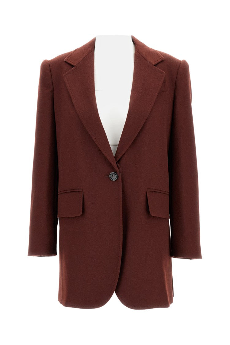 Max Mara Camelwool Single-Breasted Jacket