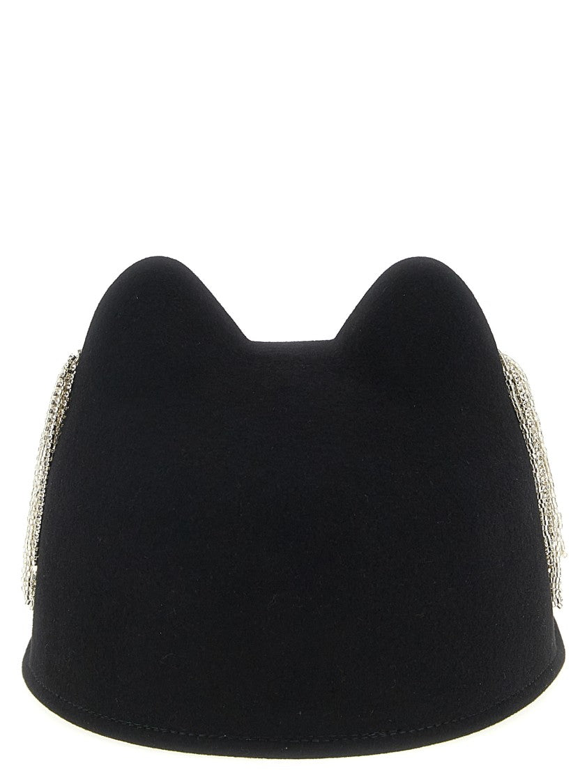 Maison Michel 'Jamie' Hat With Crystals