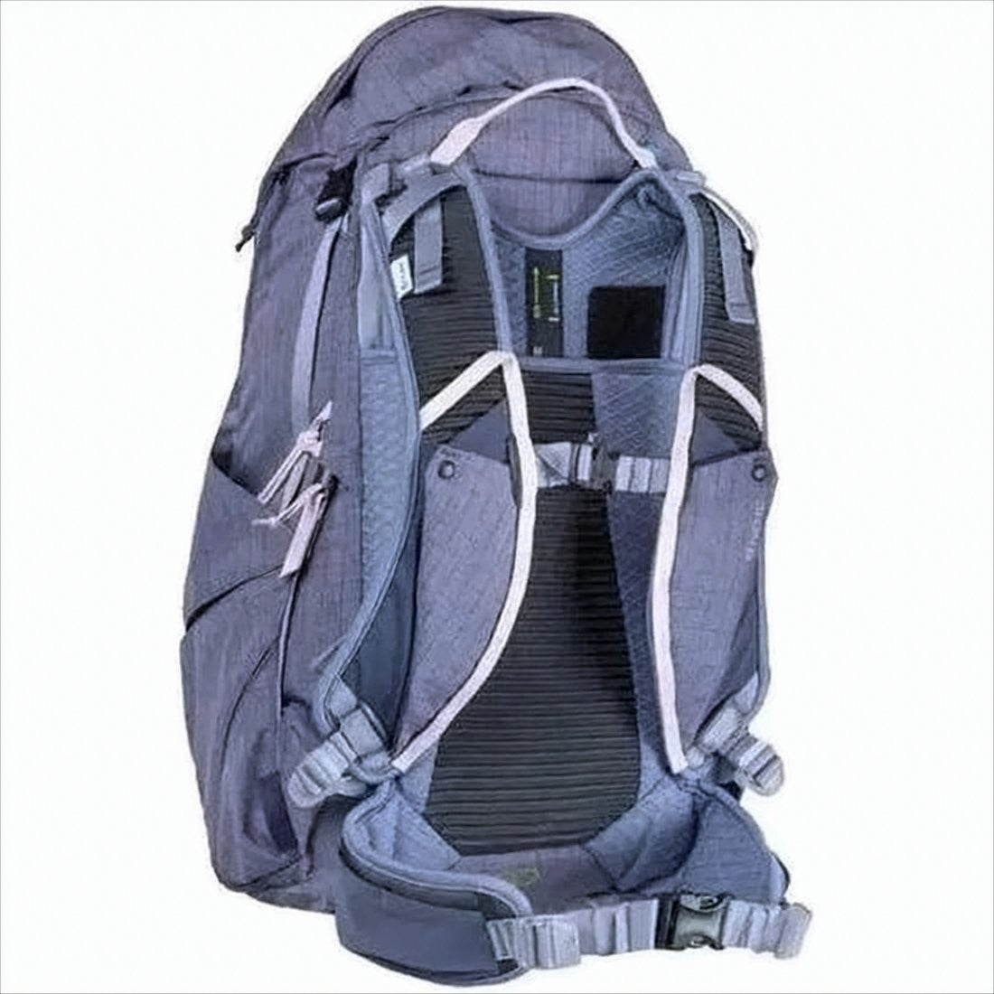 Nemo Textured Blue Structured Backpack With Adjustable Straps